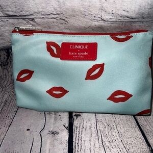 Lip Print Cosmetic Bag